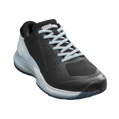 Wilson Tennisschuhe Rush Pro Ace Clay/Sandplatz (2E/weit) schwarz Damen